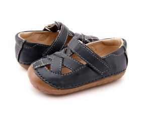 old soles pave thread navy hneda podrazka detske barefoot sandalky