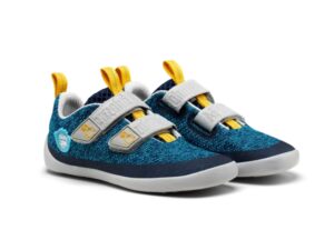 Affenzahn - Sneaker Knit Happy - Penguin - Blue