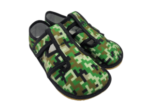 anatomic papuce detske barefoot gamer minecraft