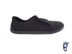 aylla inca black nubuk kozene cierne damske topanky barefoot