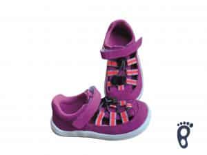 Baby Bare Shoes - Febo - Summer - Fuchsia