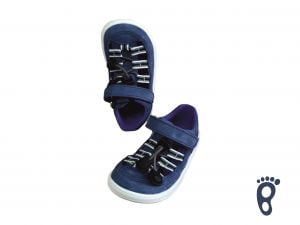Baby Bare Shoes - Febo - Summer - Navy