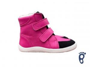 Baby Bare Shoes - FEBO WINTER - Fuchsia - Asfaltico
