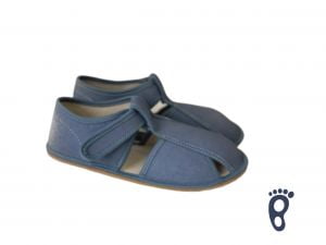 Baby Bare Shoes - Papučky - Denim