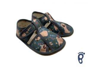 Baby Bare Shoes - Papučky - Pug