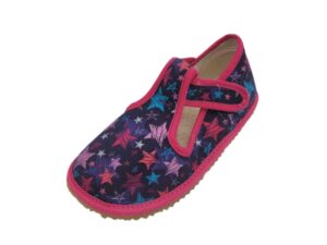 beda papucky papuce detske barefoot stars bfn zuzeny strih