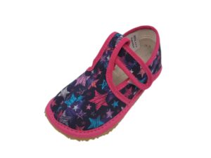 beda papuce papucky detske barefoot stars slim