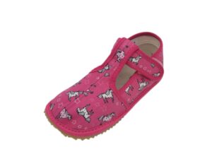beda papucky papuce detske barefoot unicorn slim jednorozec