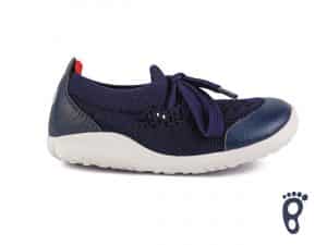 Bobux – Step Up/I walk/Kid+ Play Knit Trainer Navy Red