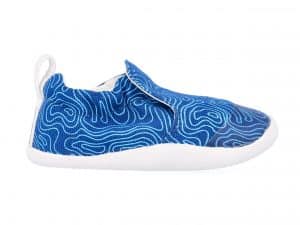 Bobux - Xplorer - Scamp Organic - Snorkel Blue Topographic