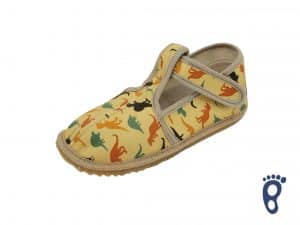 BOTY BEDA - Papučky - BF060010/W/02 - Dinosaurus - SLIM