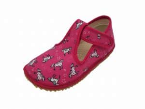 boty beda papucky papuce unicorn jednorozec ruzove zuzeny strih bfn