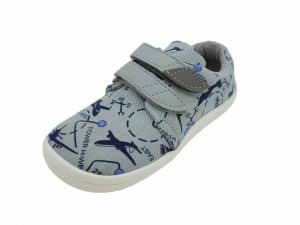 boty beda tenisky platene textilne barefoot grey aeroplane lietadla