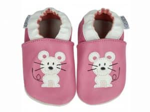 capiki kozene capacky myska julinka ruzove detske barefoot