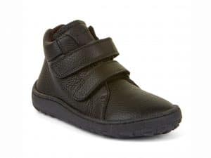 froddo barefoot prechodne topanky kozene zateplene cierne autumn black