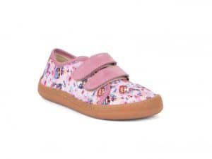 froddo barefoot tenisky canvas textilne ruzove pink