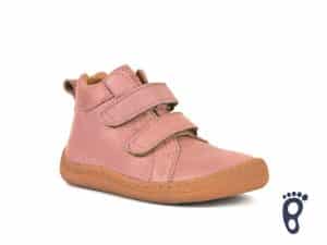 froddo barefoot celorocne vyssie pink prechodne topanky pre deti detske kozene celokozene