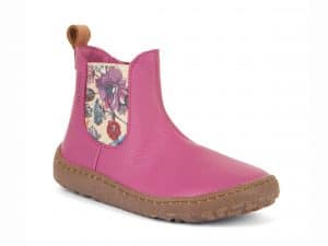 froddo barefoot prechodne topanky kozene chelys cizmy fuxia fuchsia