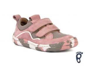 froddo barefoot tenisky grey pink dievcenske