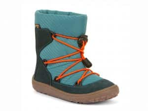 froddo barefoot tex track wool petroleum detske snehule cizmy