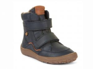 froddo barefoot tex winter dark blue damske zimne kozene topanky