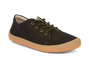 froddo barefoot vegan laces black platene textilne tenisky