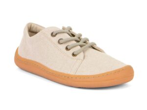 froddo barefoot vegan laces white platene textilne tenisky