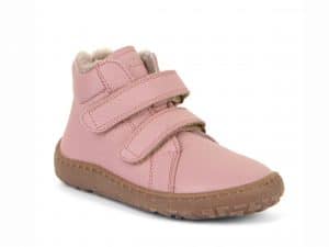 froddo barefoot winter furry pink detske kozene zimne topanky