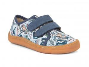 Froddo - Tenisky - Barefoot Canvas - Light Blue (Surf)