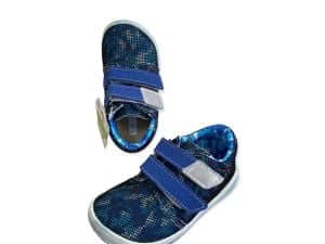 jonap b7 tenisky barefoot pre deti detske modre