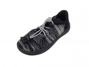 Jonap - Tenisky - Knitt New - Čiernobiele