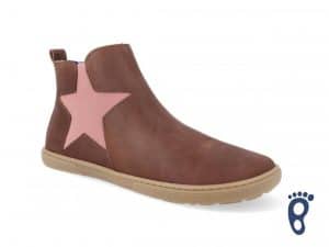 KOEL4KIDS - Barefoot čižmy HYDRO WARM CHOCOLATE