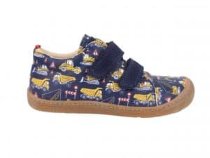 Koel4kids - Prechodné topánky - Danny Print - Tractor Blue