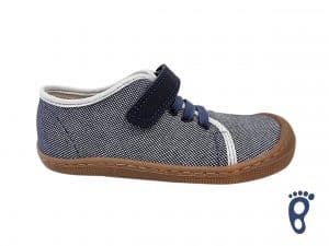 Koel4kids - Tenisky - Dix Textile Blue