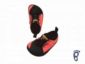 pegres barefoot tenisky bf33 lososova