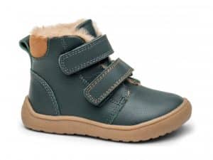 Protetika Barefoot - Zateplené topánky - DENY - Green