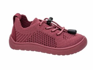 protetika barefoot detske tenisky pletenina sietovane jarne letne topanky gael bordo