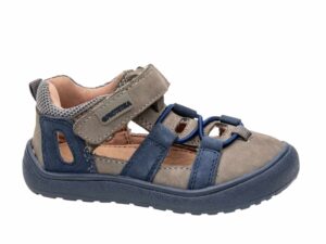 protetika barefoot sandale sandalky detske kendy khaki
