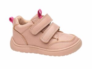 protetika barefoot detske kozene prechodne celorocne jarne topanky viki pink