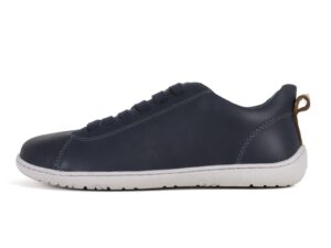 stitch and walk celorocne kozene barefoot tenisky topanky navy modre